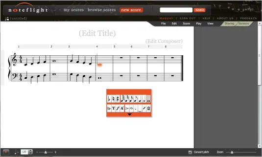 music notation editor music notation editor