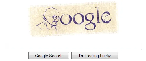 gandhi on google gandhi on google
