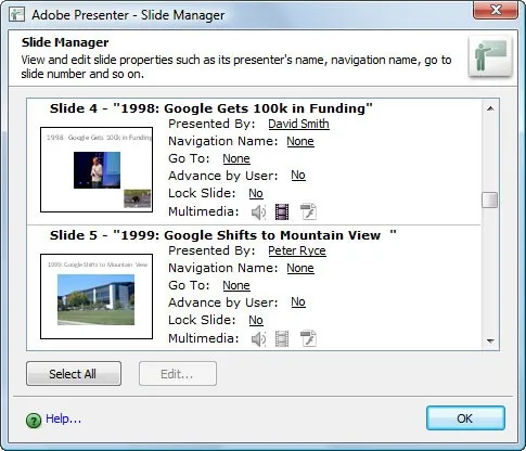 arrange slides in presenter arrange slides in presenter