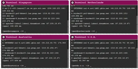 traceroute traceroute