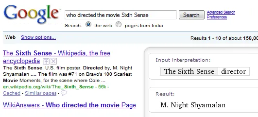 compare wolfram results with google compare wolfram results with google